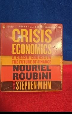 041426 Shelf00e Audiobook~ Crisis economics -nouriel roubini- unabridged #box 13
